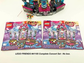 Lego Friends Pop Star Concert Stage Complete with Manuals no Box 41105