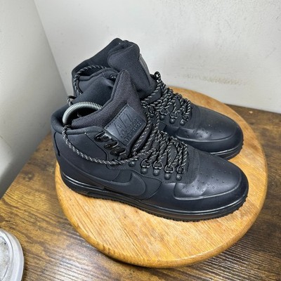 Nike Air Force 1 Winterized Black Anthracite Mens Boots BQ7930-003 Size 9.5
