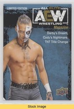 2021 Upper Deck AEW All Elite Wrestling Magazine Finisher Darby Allin READ 4et
