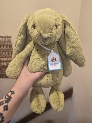 Jellycat Bashful Moss Bunny
