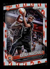 2025 Panini WNBA Dicks Exclusive Logo Prizm SP Rookie Rayah Marshall Connecticut
