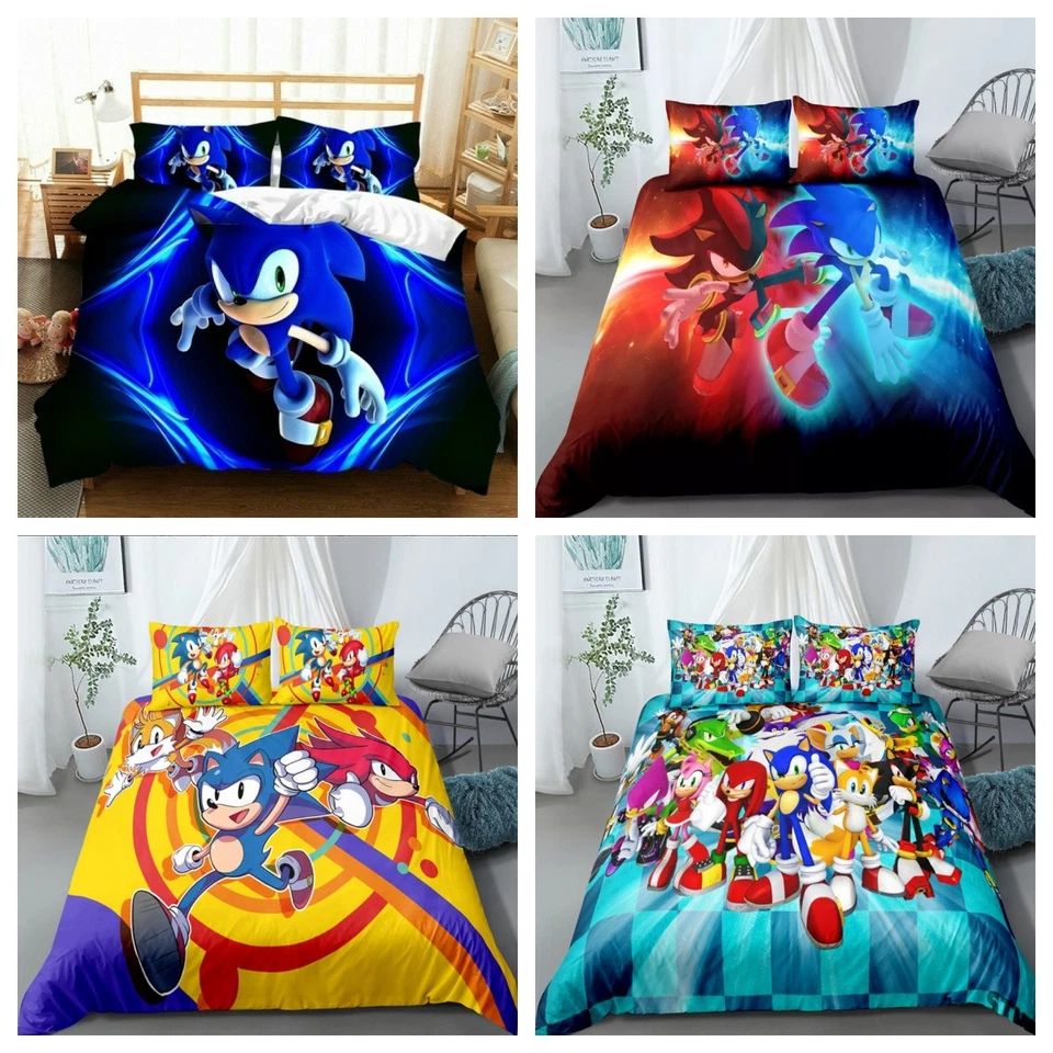 FANTASTIC QUILT Xmas Gift Kid Duvet Cover Bedding Set Quilt Cover Pillow Cases Single Double