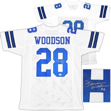Dallas Cowboys Darren Woodson Autographed Signed White Jersey Beckett