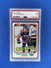 Wayne Gretzky 1981 Topps Hockey Card #16 Edmonton Oilers PSA 7