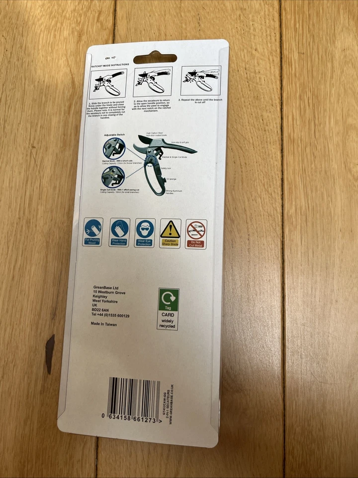 New 2-in-1 Secateurs From The Grumpy Gardener Range Still In Box - Image 3 of 4