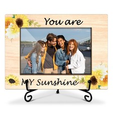 You Are My Sunshine Picture Frame, Inspirational Gifts Picture Frame for Fami...