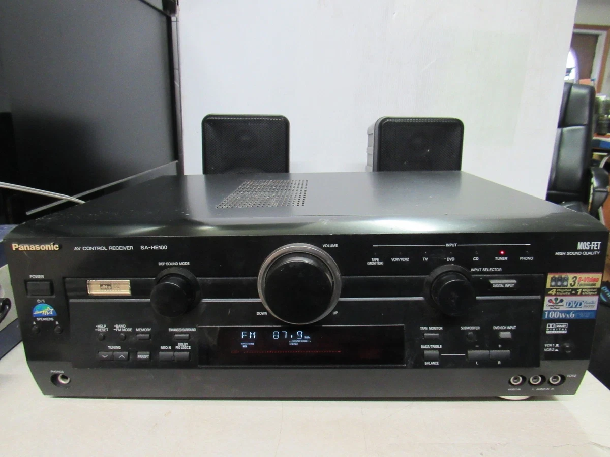 Panasonic Home Audio Receivers 6.1 Channels for sale | eBay