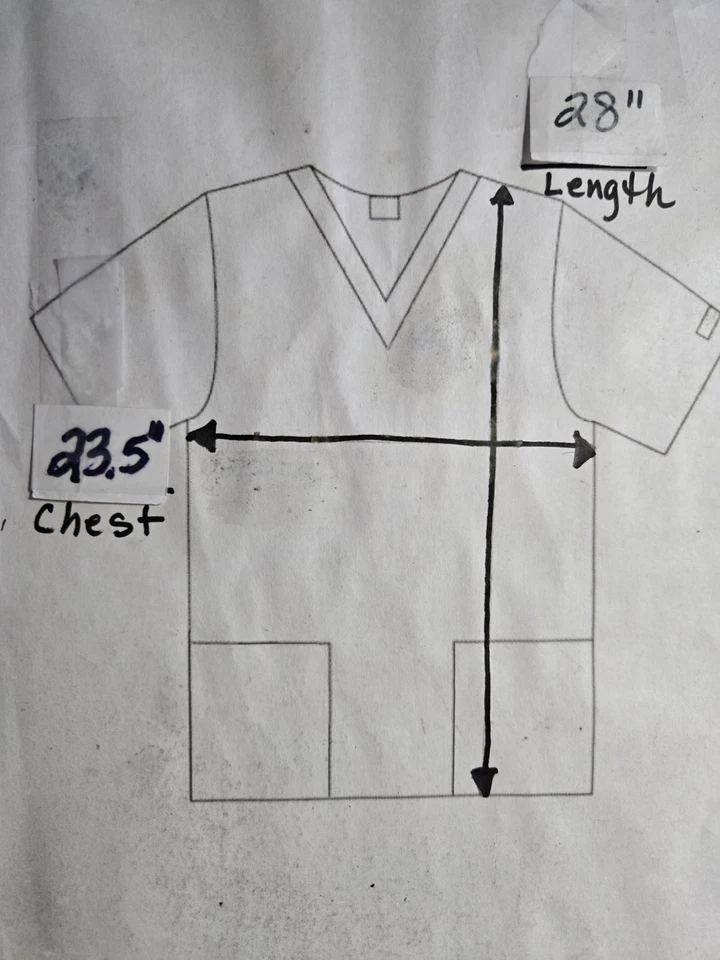 Crest скраб верхний размер M-синий зимний эскимос/иглу/пенкин груди 23,5»/L 28» - Изображение 4 из 4