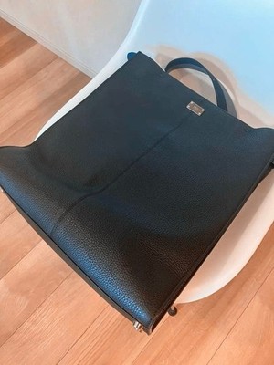 Fendi Peekaboo X-Lite Fit Leather Bag Blue Used