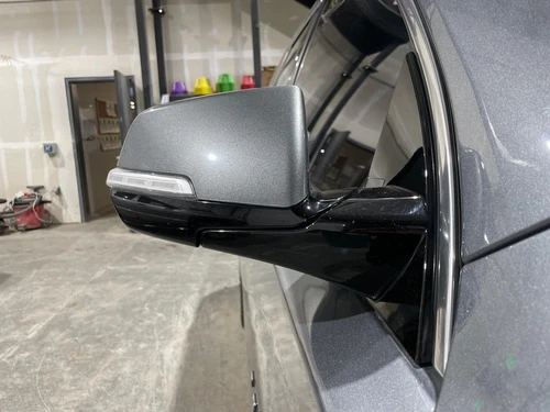 2018 - 2021 Chevy Traverse Passenger RH Satin Steel-G9K Heated Power Door Mirror