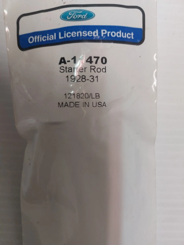 1930-31 Ford Starter Rod, A-11470 - Image 2 of 4