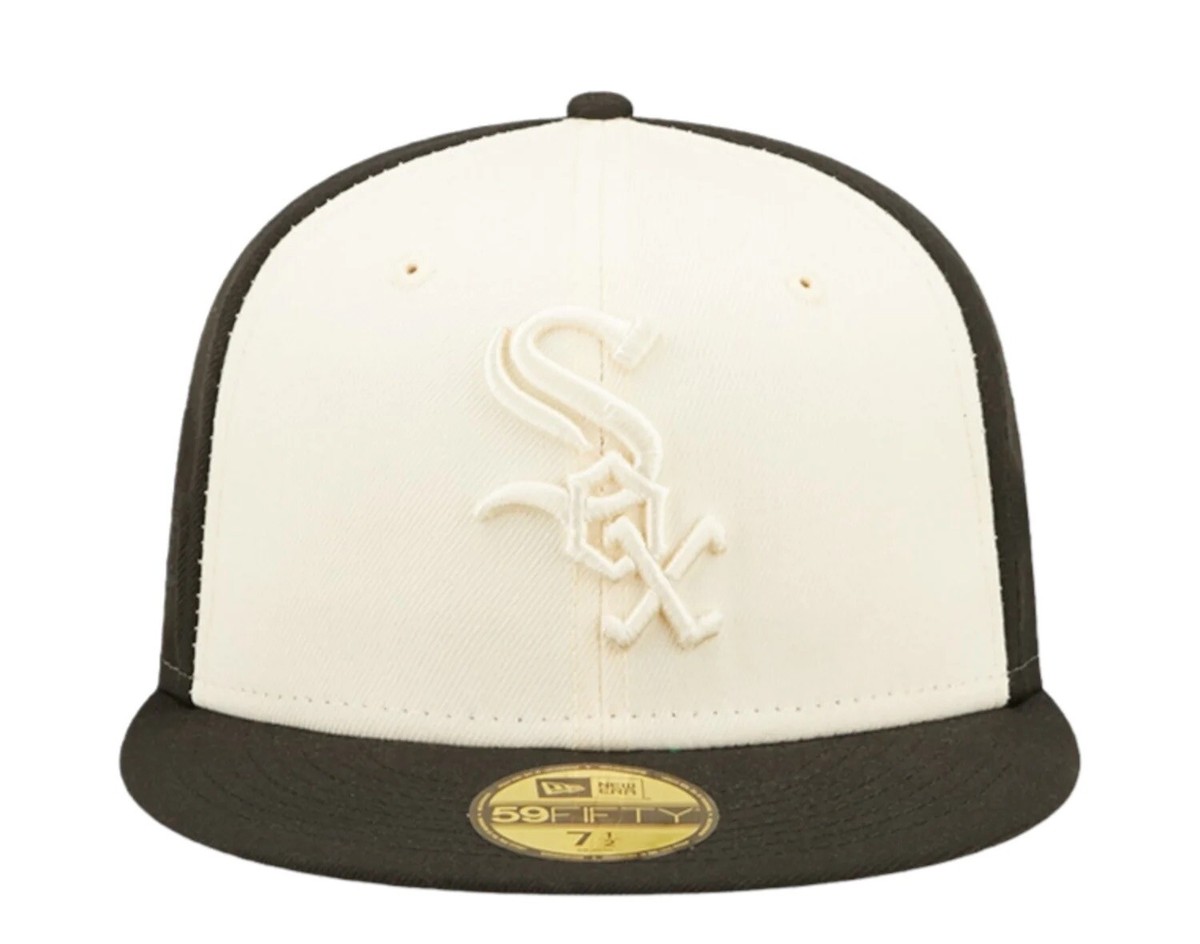 Chicago White Sox New Era Tonal 2 Tone Black/ Cream 59fifty