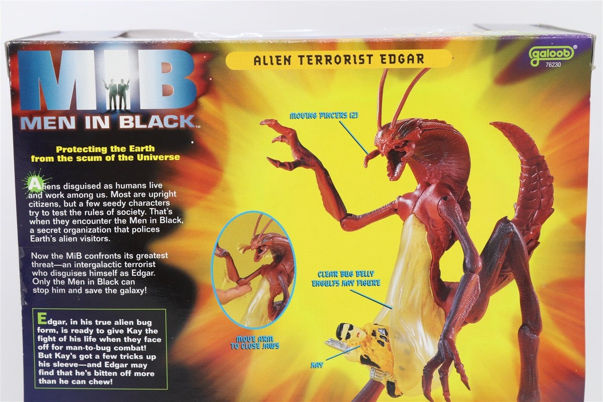 MIB エイリアンテロリスト エドガー フィギュア MEN IN BLACK Alien Attack Edgar MIB Action Figure Galoob