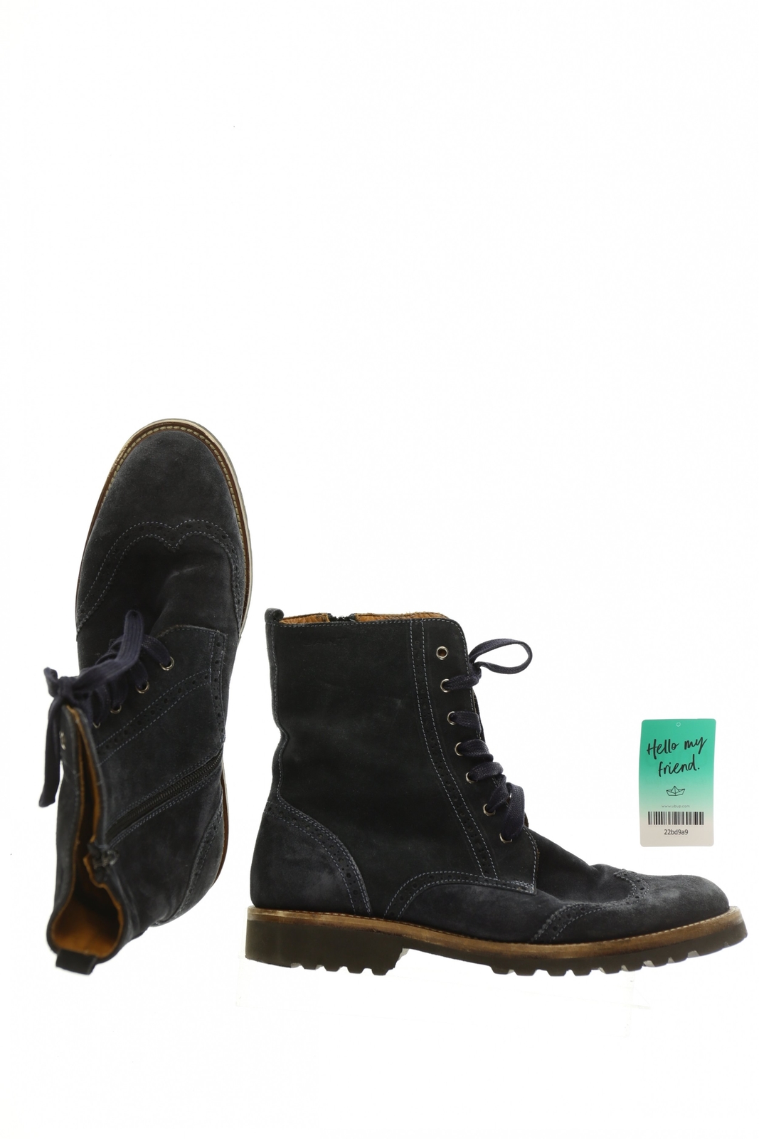 Herren Stiefel GANT Gr. DE 42 Leder blau #22bd9a9 Herren Stiefel GANT Gr. DE 42 Leder blau #22bd9a9