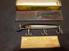 VTG. HUSKY CISCO KID # 617S FISHING LURE W/ ORGINAL  BOX AND INSERT