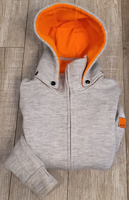 KTM フード付きジャケット グレー/オレンジ KTM Powerwear Racing Team Fleece Wool Jacket Women M Full Zip