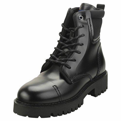 Tommy Jeans Fashion Pop Color Womens Black Casual Boots - 41 EU | eBay