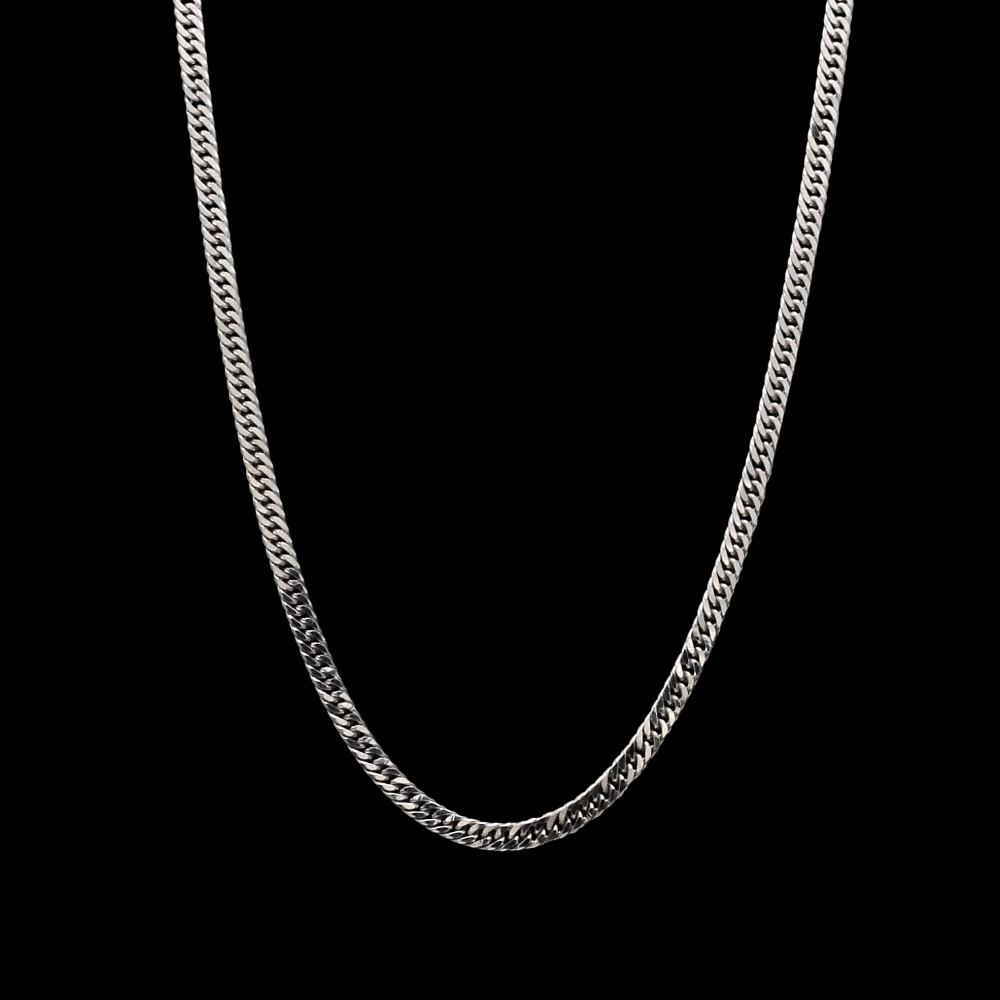 Mens Platinum Cuban Link Chain 22 Inches 23 Gram Width