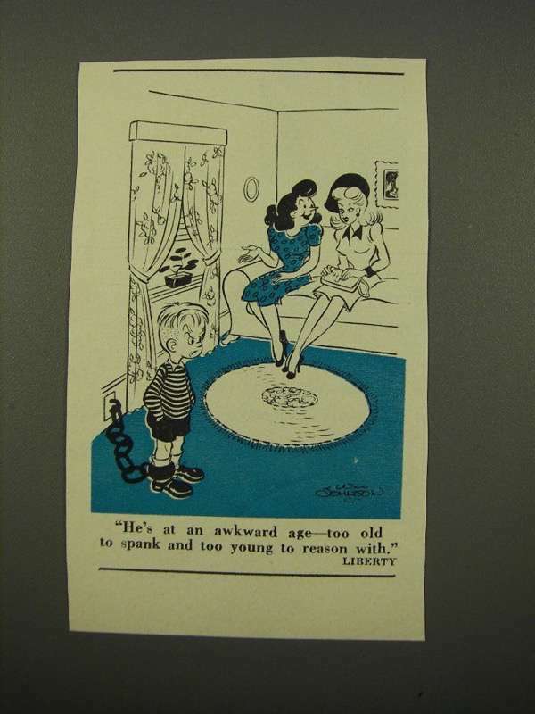 1947 Cartoon By Will Johnson Too Old To Spank EBay 1947-cartoon-by-will-johnson-too-old-to-spank-ebay