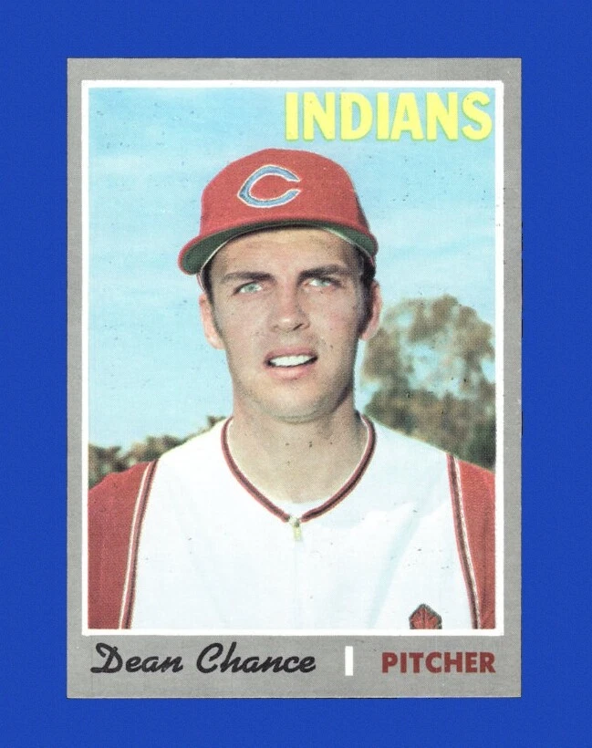 Dean Chance trading card