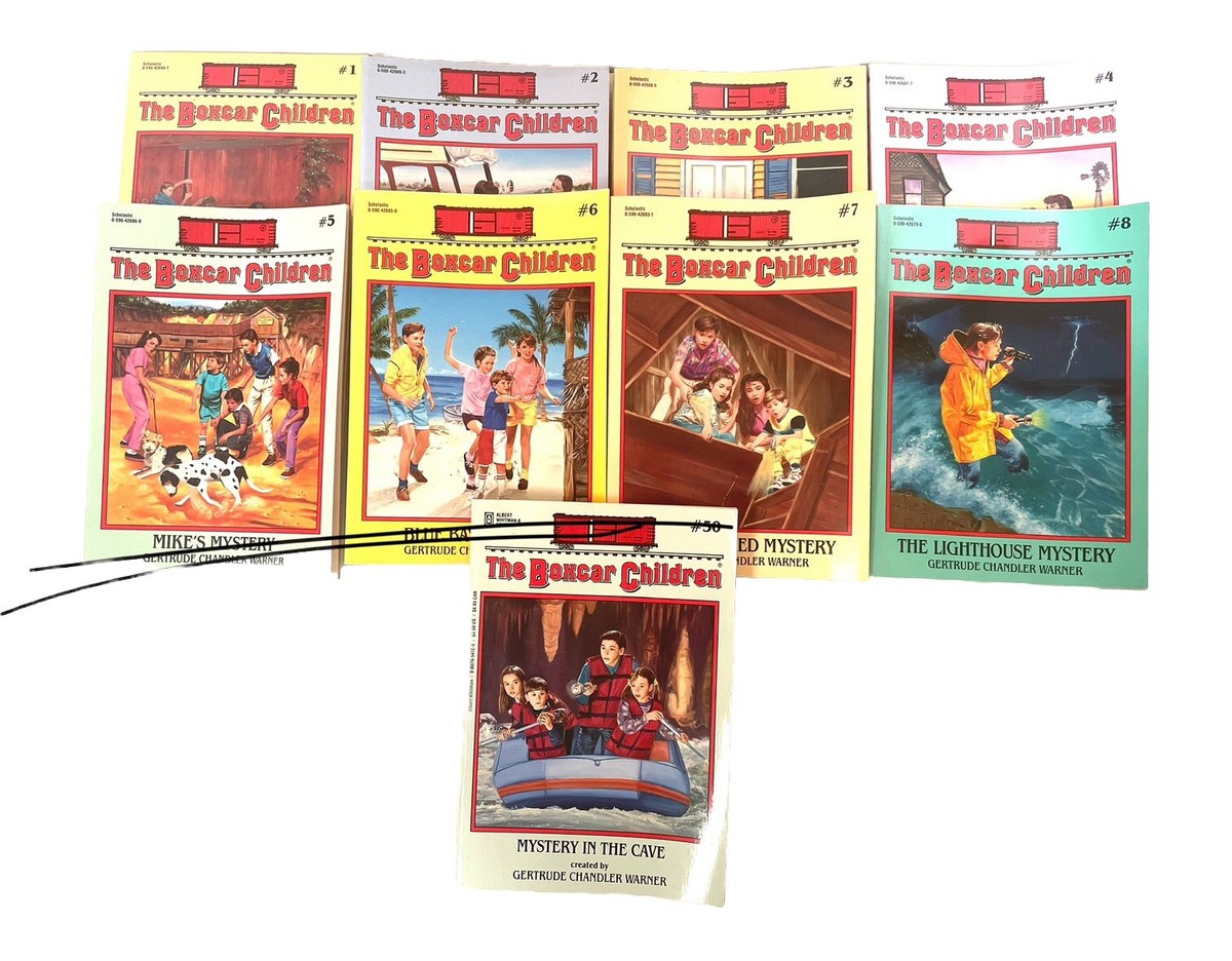 The Boxcar Children Books Lot Of 9 by Gertrude Chandler