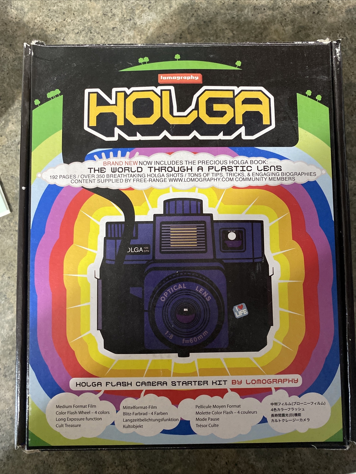 Lomography Holga 120 CFN Flash Camera Starter Kit Retro Photography Complete eBay