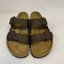 New w/o Box Birkenstock Arizona Chocolate Birko-Flor Soft Footbed Regular