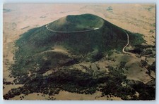 Postal Ratón Nuevo México Monumento Nacional Montaña Capulina Vista Aérea c1960