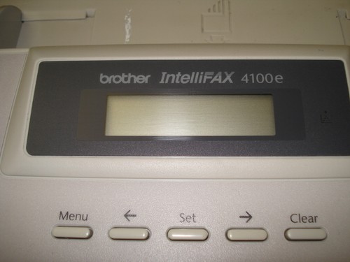 BUSINESS CLASS LASER BROTHER INTELLIFAX 4100e FAX COPIER PRINTER ALL IN ONE - Picture 7 of 12