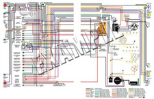 Laminated Colored Wiring Diagram 17 X 11 1980 Pontiac Firebird And Trans Am