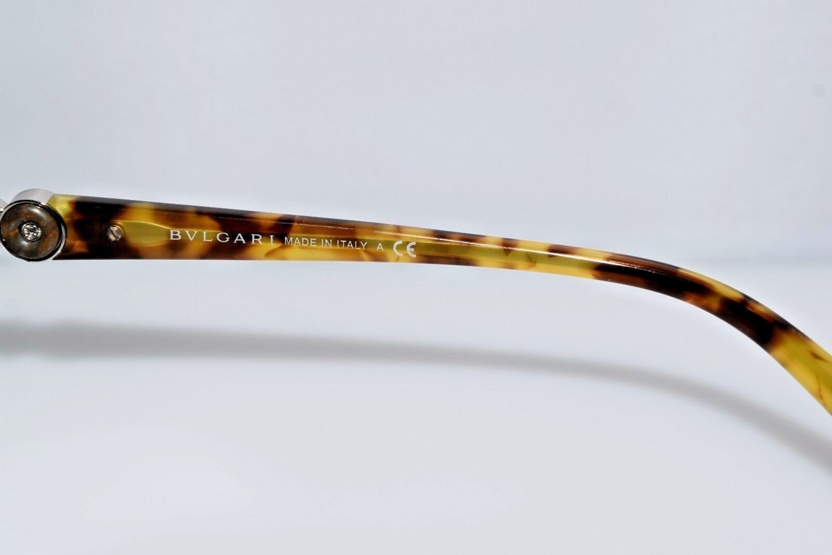 New Bvlgari Tortoise Crystals Oversized 8137-B 5316/13 57-17 New Bvlgari Tortoise Crystals Oversized 8137-B 5316/13 57-17