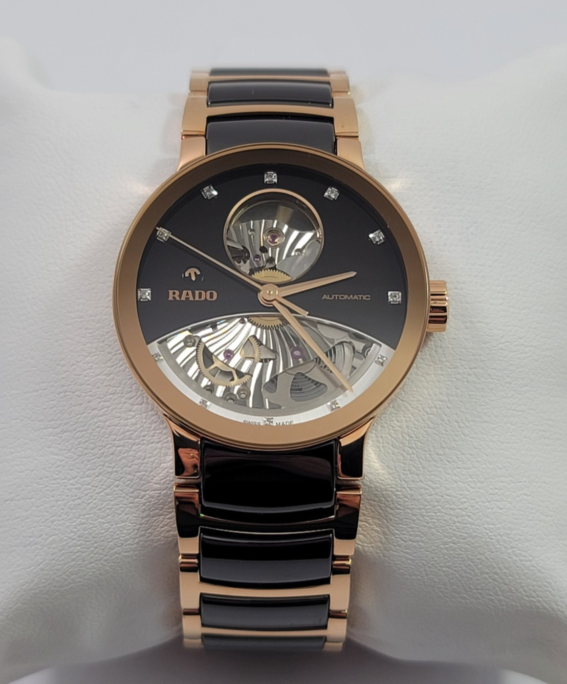 Rado Centrix Automatic Diamond Skeleton Dial Cera… - image 2