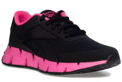 Reebok Zig Dynamica 2.0 Kid's Size 6 Youth Sneakers Running Shoes Black #805