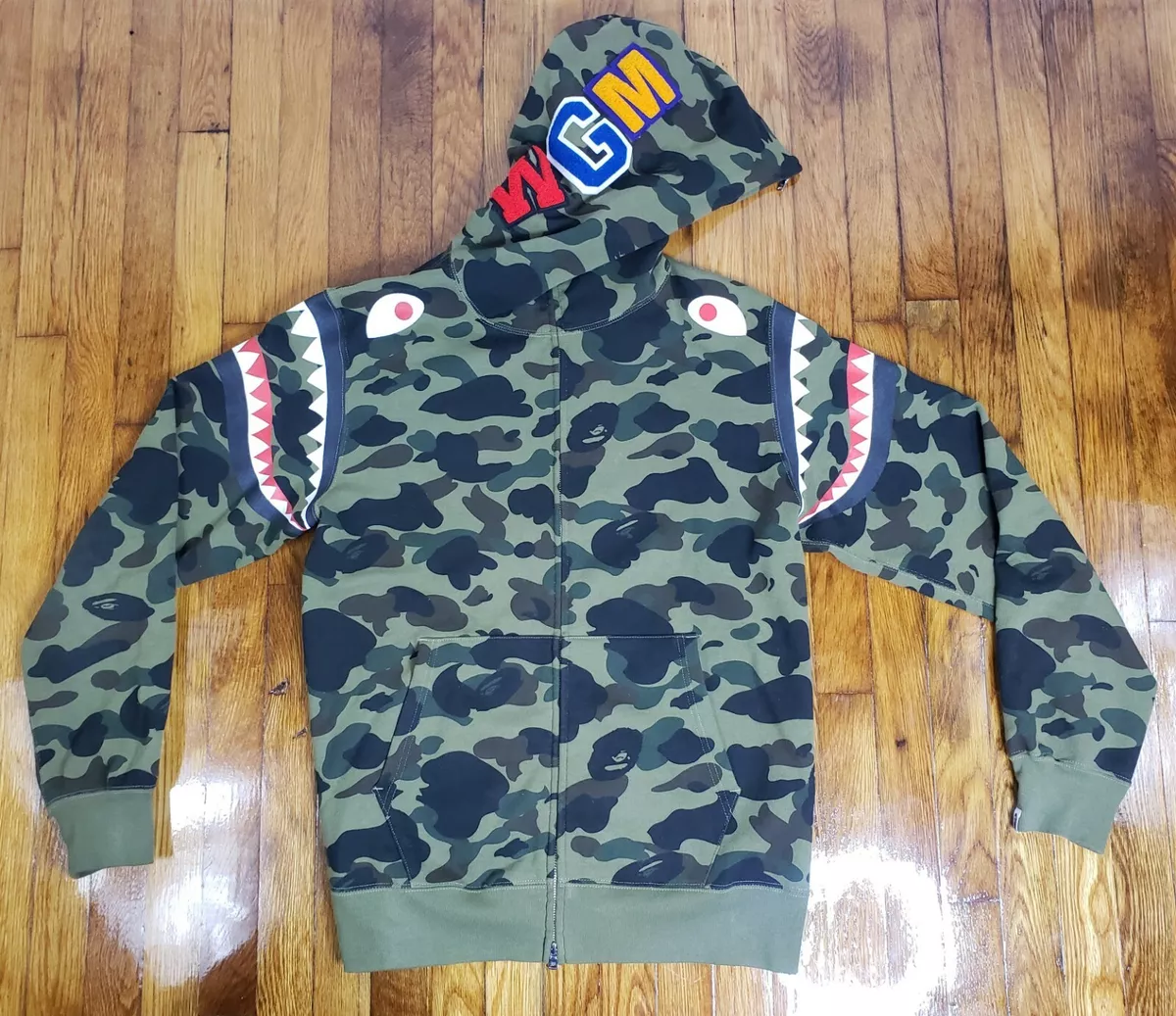 Bape drip in 2023  Bape outfits, Bape hoodie, Custom fitted hats