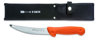 Dick Jagdmesser MagicGrip Messer Klinge 15 cm, zum Aufsägen, Stahl, mit Scheide