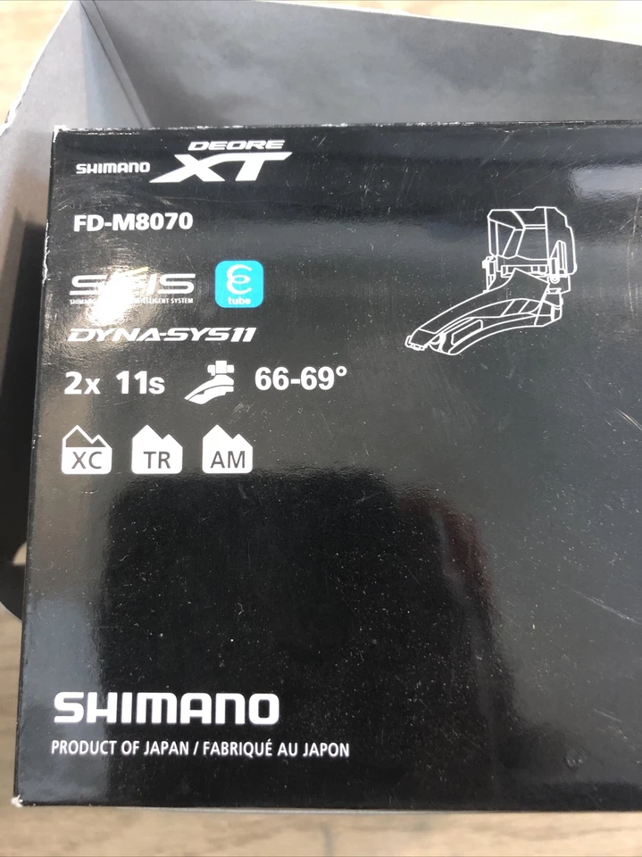 Shimano Deore XT FD-M8070 XT Di2 Double Front Derailleur - Image 4 of 4