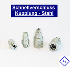 Hydraulik Schnellkupplung Muffe Stecker BG3 12L/S Verschluss Steckkupplung Stahl