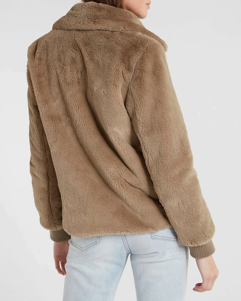 Chaqueta de moto EXPRESS XS de felpa sintética Foto 3 de 4