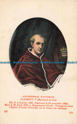 R664560 Cathedrale D Avignon. Clement. V. Bertrand de Got. ND
