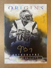 JACOBY BRISSETT 2016 Panini Origins Rookie On-Card Auto GOLD Ink #15/25 *oz