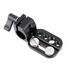 Mini Mounting Plate With 15mm Rod Clamp For Monitor Evf Transmitter Receiver To