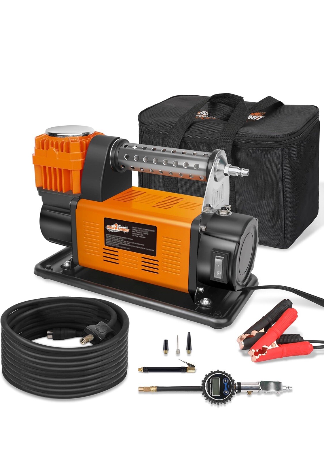 R2S HD 12V Portable Inflator For 4x4 Off-road Air Comp. 135 PSI 5.65CFM 200LPM