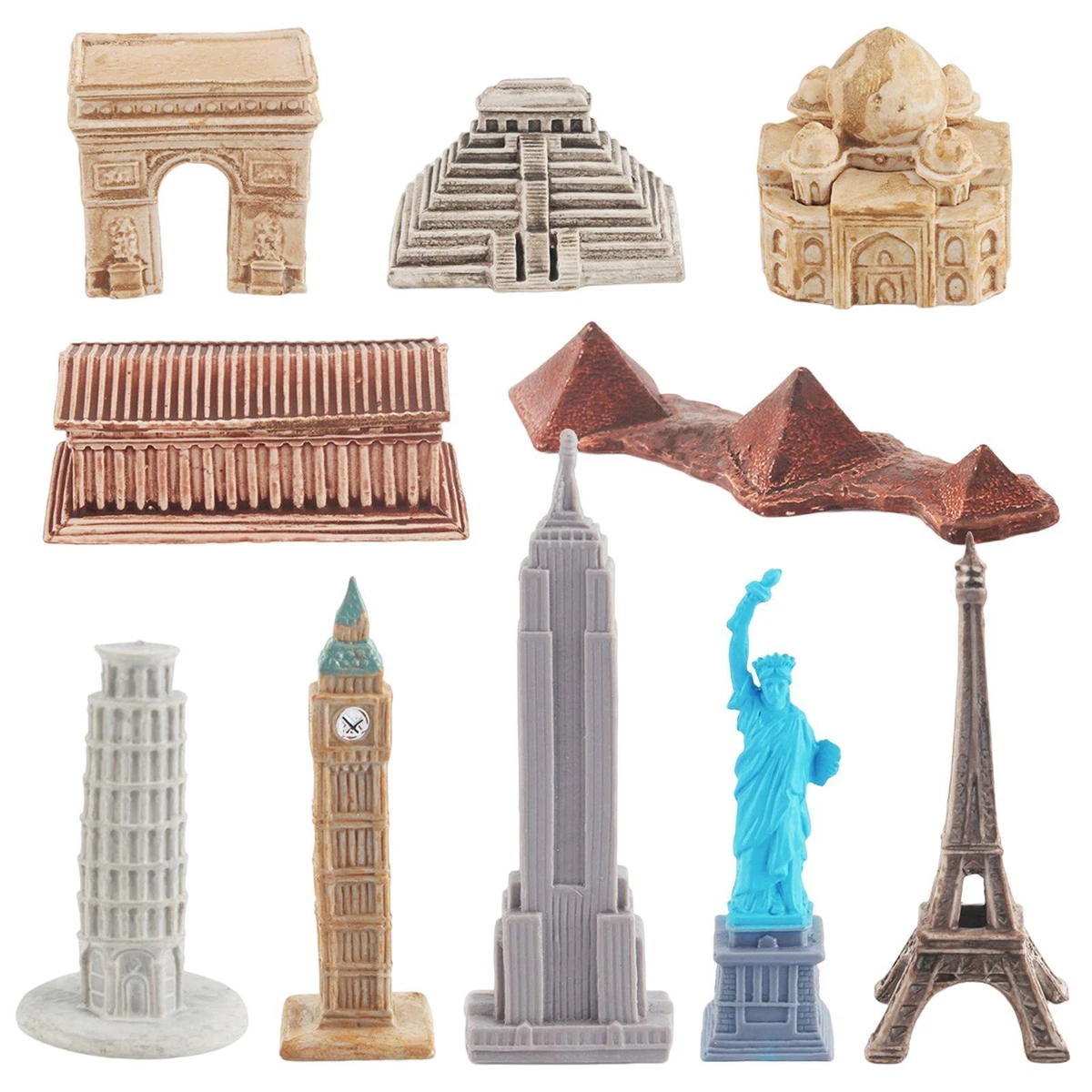 Miniature toy buildings 2025