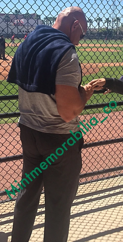 DANTE BICHETTE FIRMADO RAWLINGS ROMLB BÉISBOL ÁNGELES CERVECEROS PRUEBA ROCKIES + CERTIFICADO DE AUTENTICIDAD Foto 3 de 4