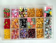 Littlest Pet Shop LPS 6 PC Miniature Food Starbucks Dollhouse Accessories Lot