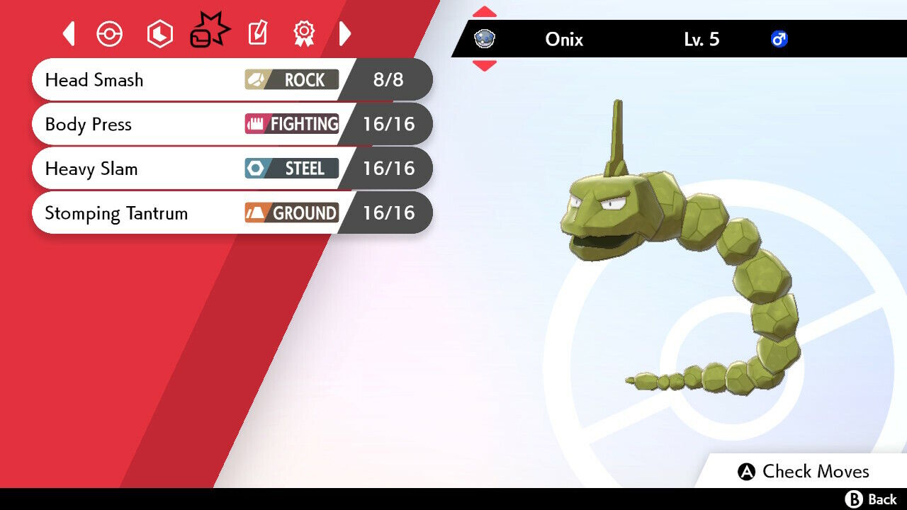 GOT A PERFECT IV OF ONIX (my favorite Pokémon) idek if I want to