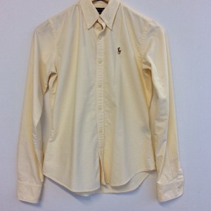 yellow ralph lauren shirt womens