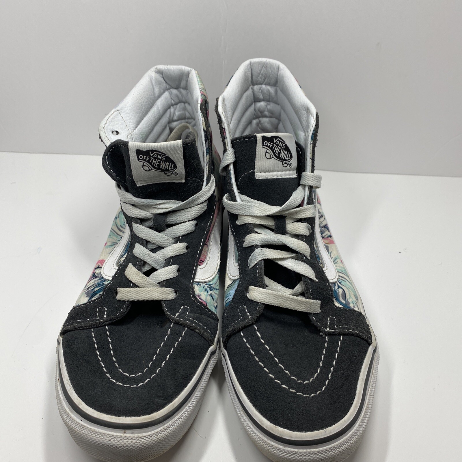VANS SK8-HI Old School High Top Skateboard Shoes Floral Print Men