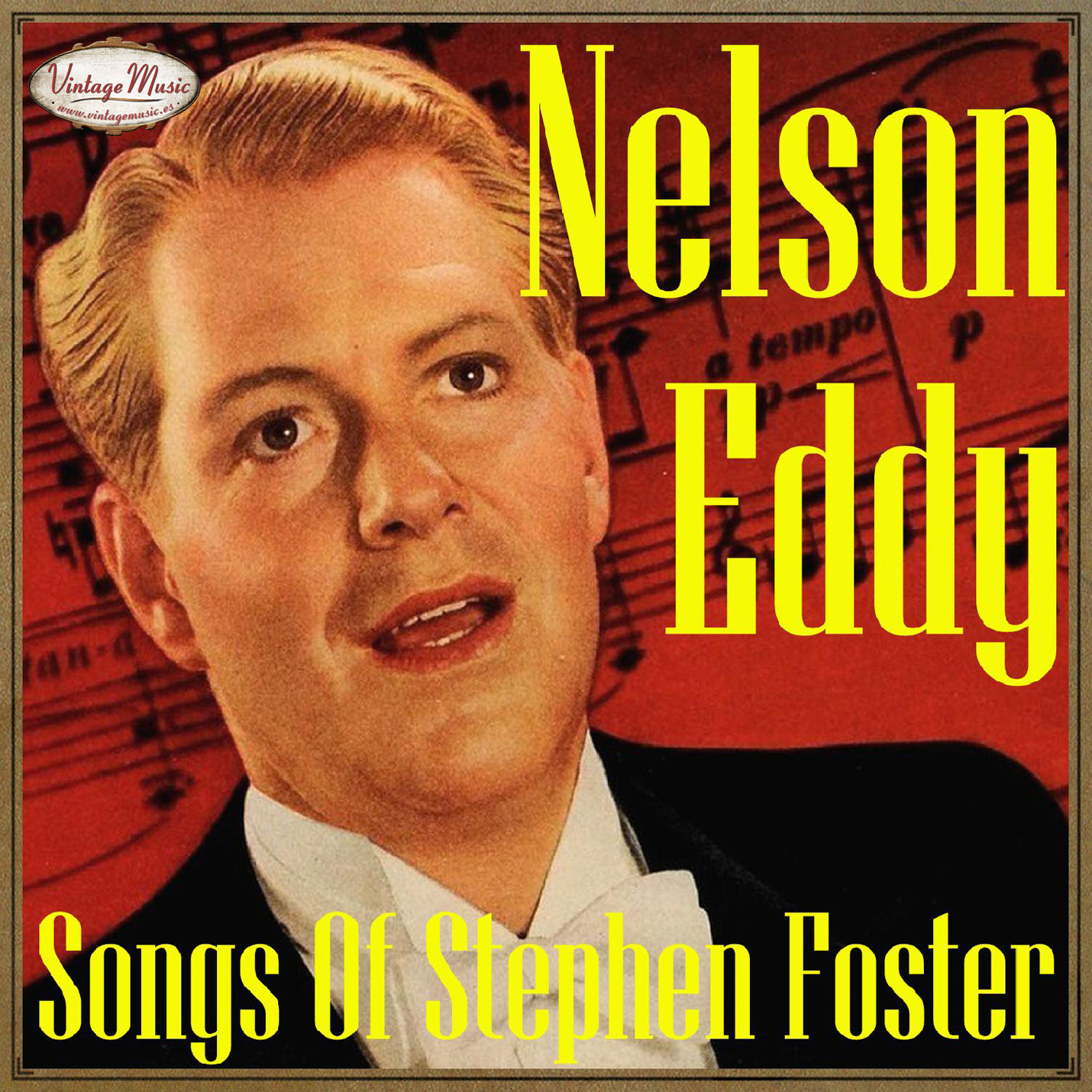 Nelson Eddy CD Música Vintage/Jazz Vocal Oldies canciones de Stephen Foster Susanna
