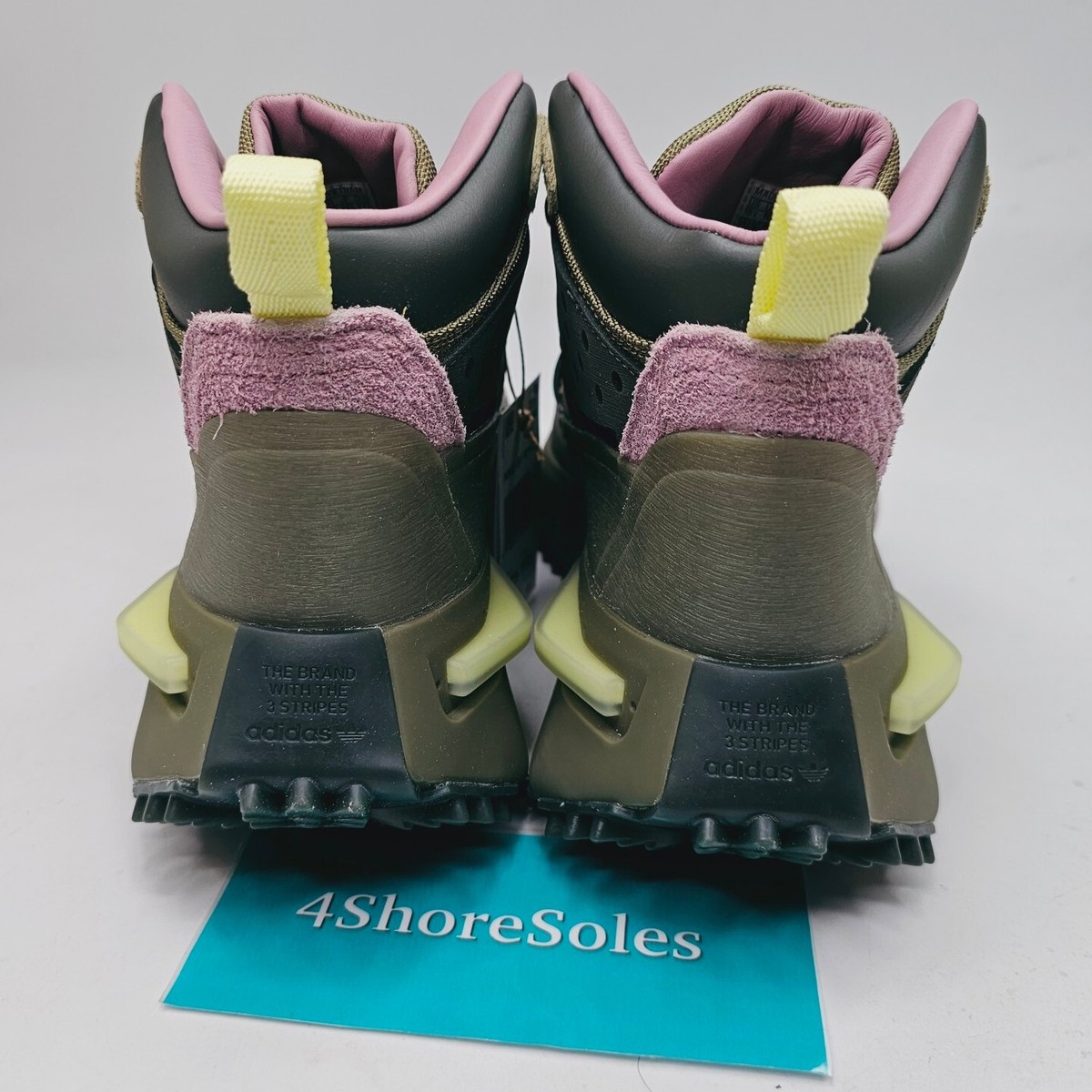 Adidas x Pharrell HU NMD S1 RYAT Men\'s Size 8 Focus Olive Sneakers IE4686 NEW Adidas Men main image 4